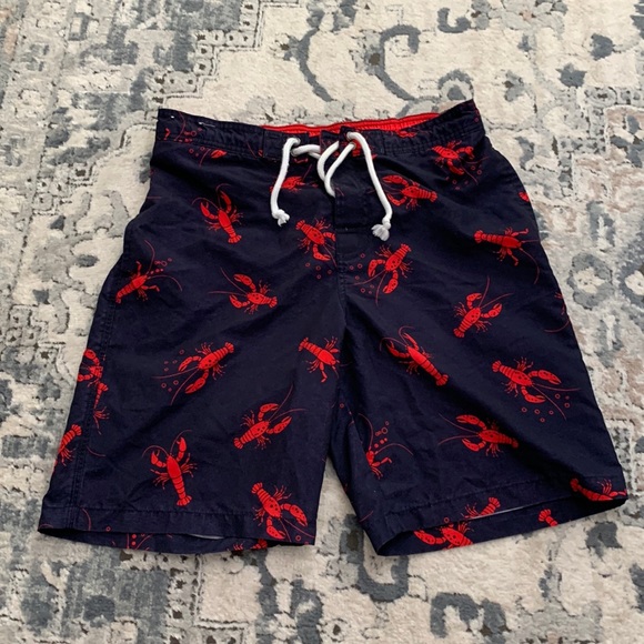 Mens Merona Medium Swim Trunks Navy 